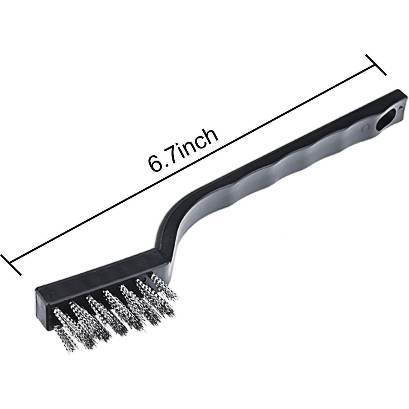 Juego de 20 Cepillos de Alambre Inoxidable Sunmns Mini 13cm