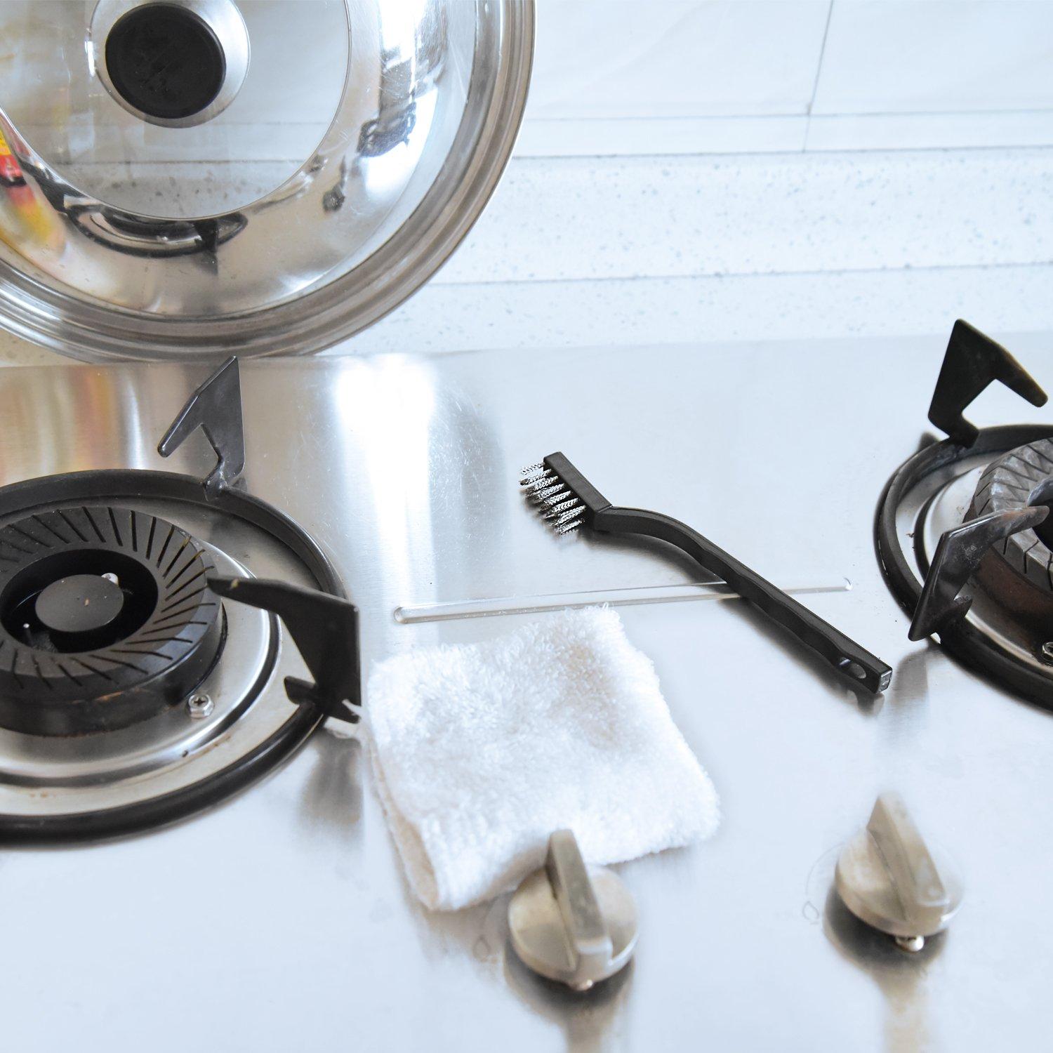 Juego de 20 Cepillos de Alambre Inoxidable Sunmns Mini 13cm