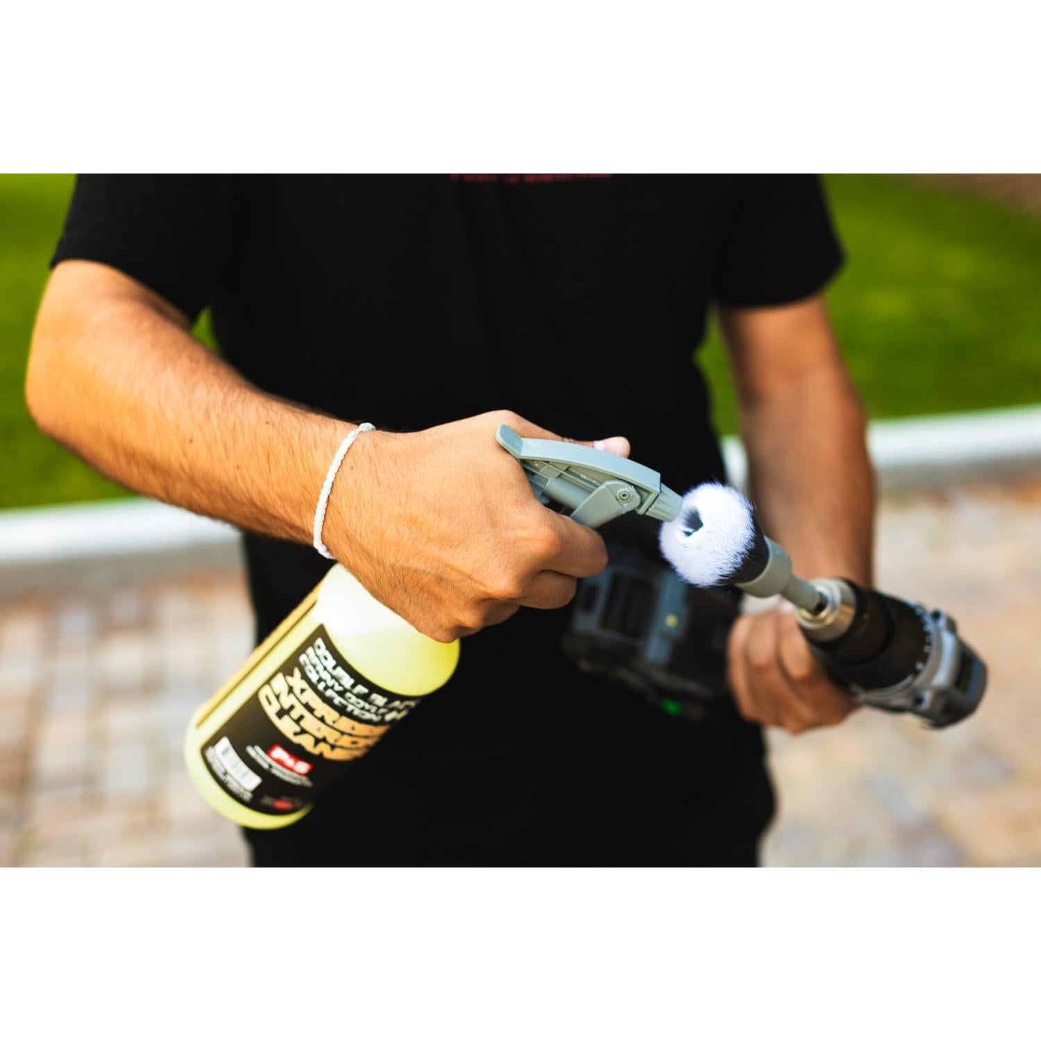 Cepillo de Taladro Detail Factory Mediana - Accesorio Limpiador