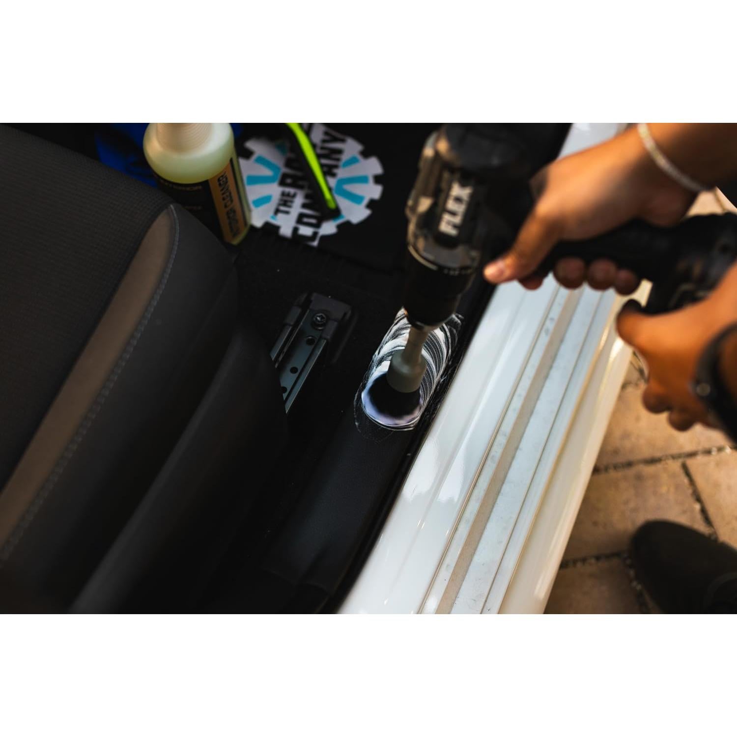 Cepillo de Taladro Detail Factory Mediana - Accesorio Limpiador