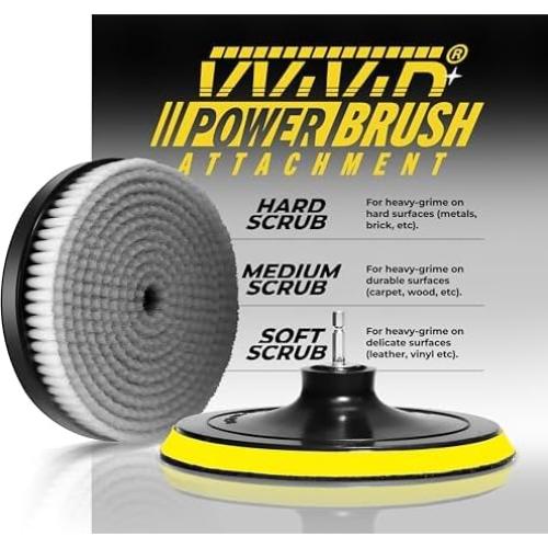 Accesorio de Cepillo VViViD para Taladro 150mm Duro