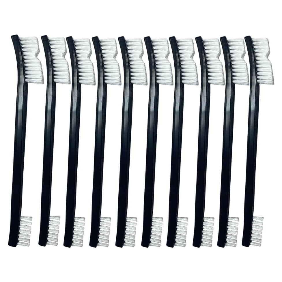 Juego de 10 cepillos de limpieza PAOTEEM - Cerdas suaves