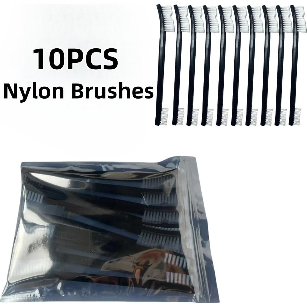 Juego de 10 cepillos de limpieza PAOTEEM - Cerdas suaves