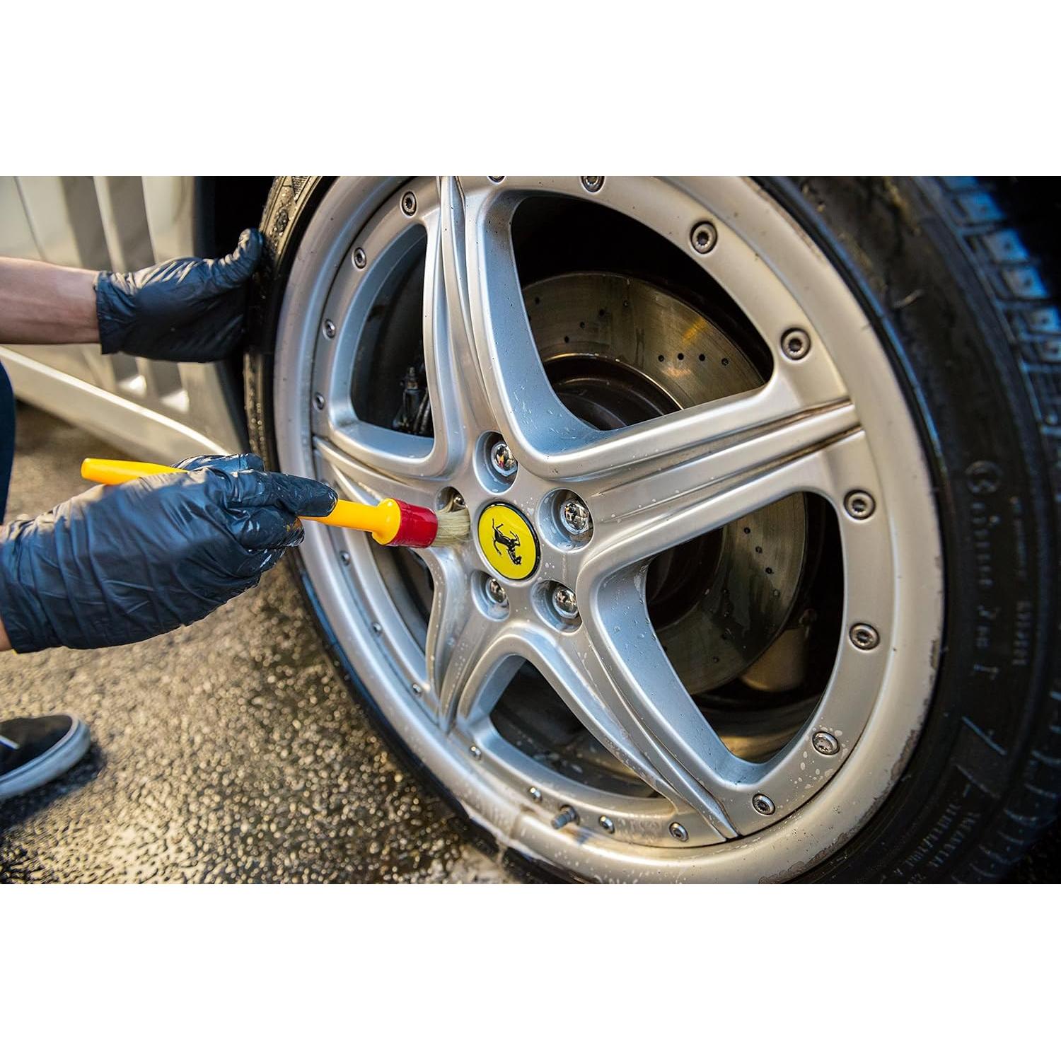 Cepillo de Detalle Chemical Guys ACCS91 con Cerdas de Jabalí