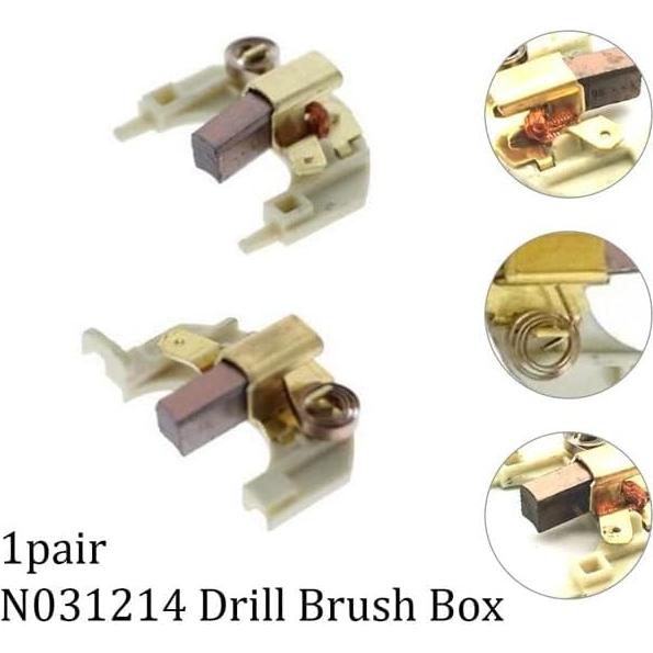 Cepillo de Carbono N031214 para Taladros DeWALT 18V - 1 Par