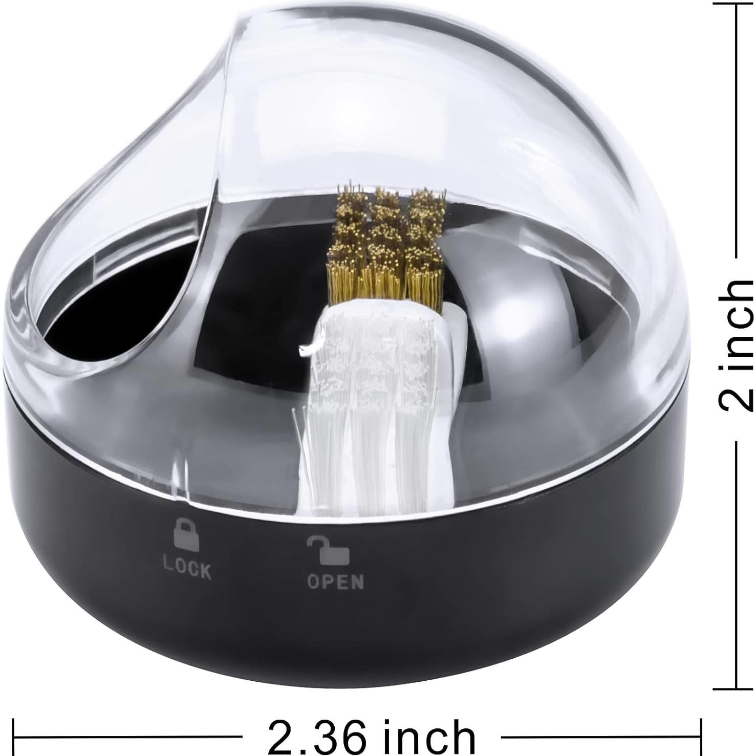 Estuche limpiador de brocas de taladro HiANNE NBC-02 con cepillos