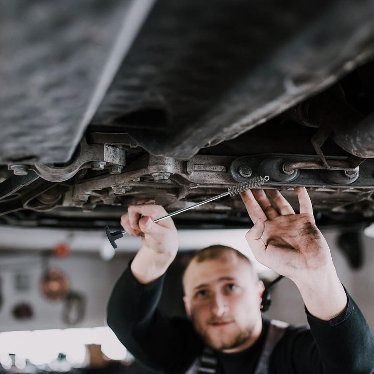 Juego de cepillos de limpieza Ctsyuqoo 4 piezas acero inoxidable