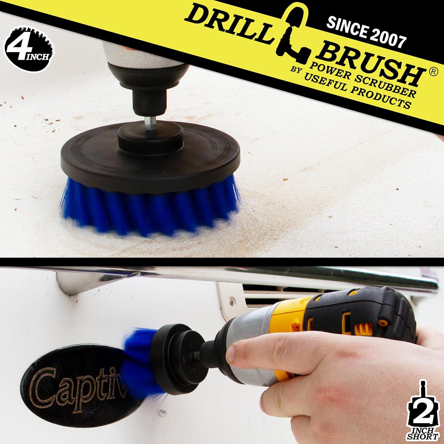 Kit de Cepillos de Taladro Drillbrush - 2 Piezas Azul