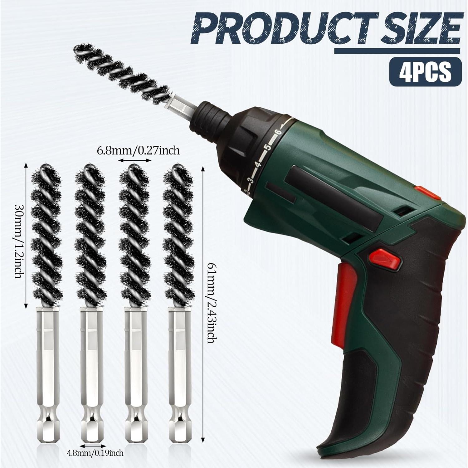 4 Cepillos de Limpieza para Palos de Golf Xthrotsenk Acero Inoxidable