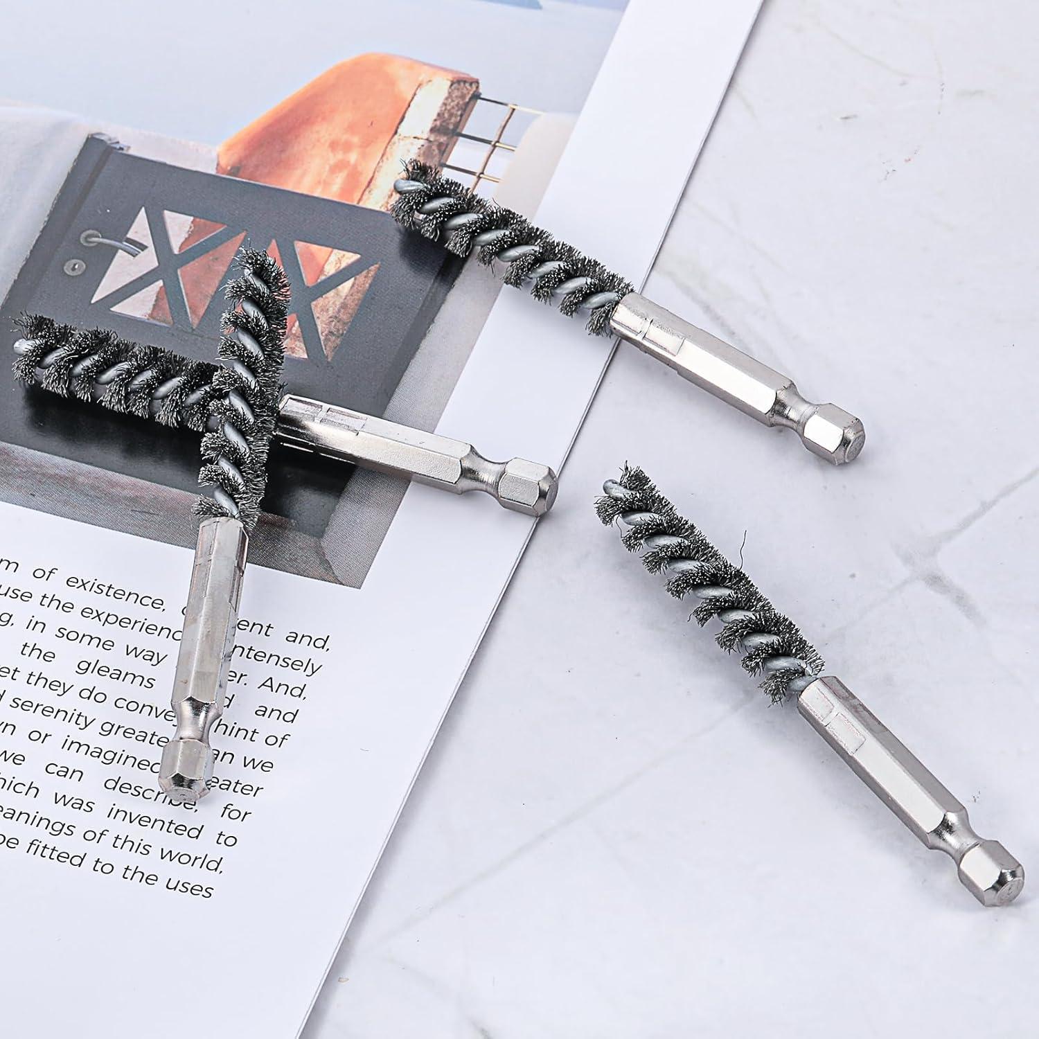 4 Cepillos de Limpieza para Palos de Golf Xthrotsenk Acero Inoxidable