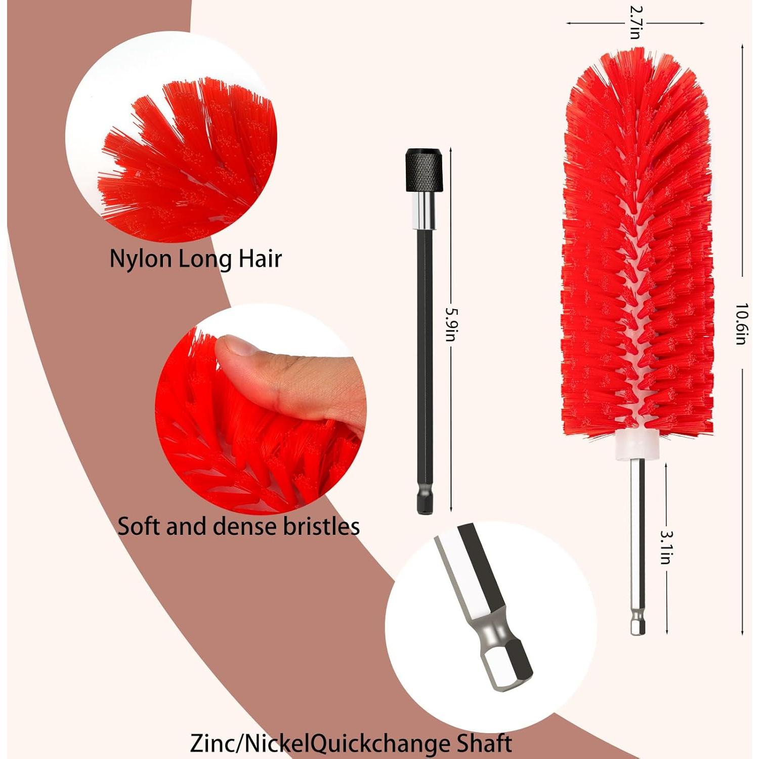 Cepillo Limpiador de Ruedas Enpato E2015-1 Nylon 38.1 cm