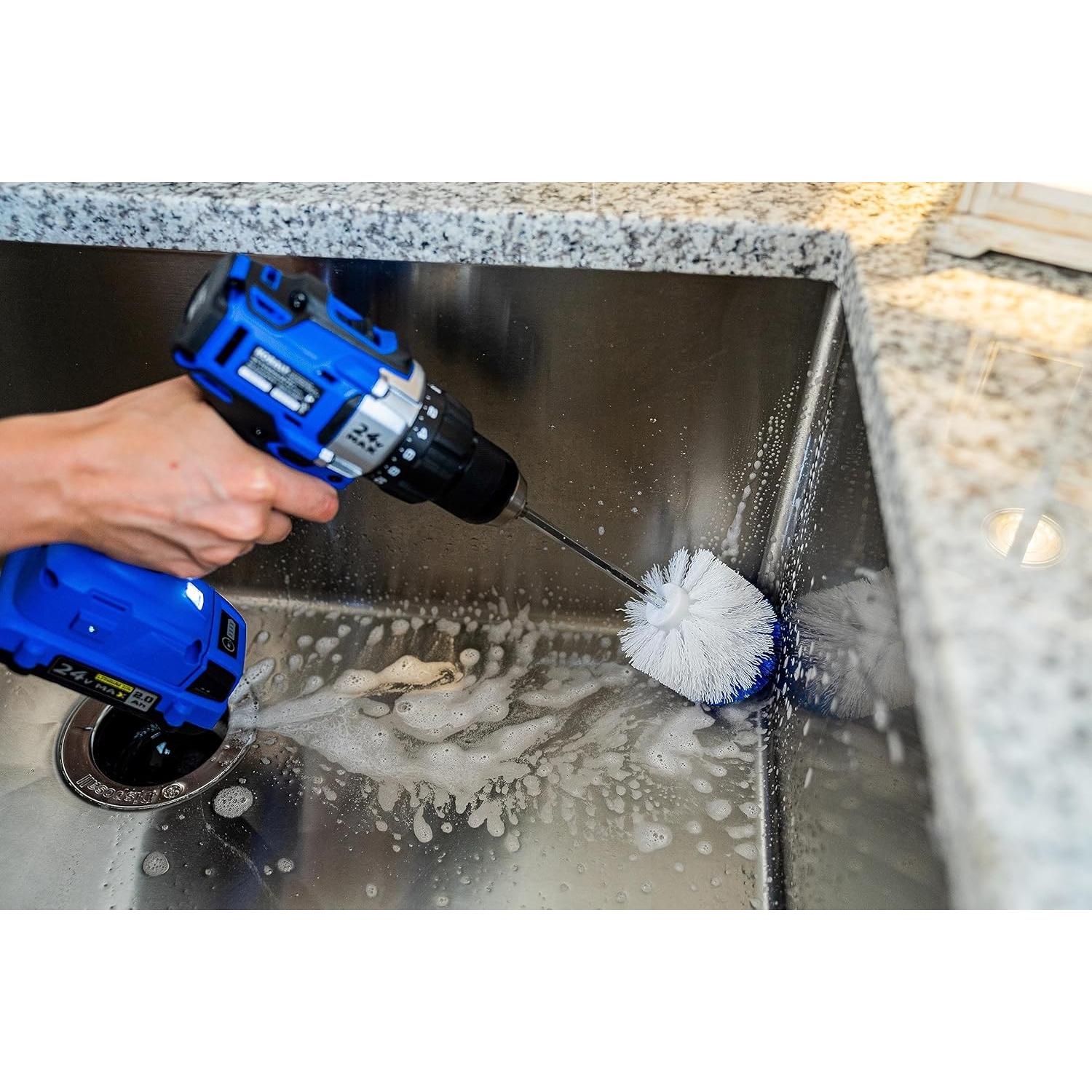 Accesorio Cepillo de Taladro RotoScrub RS300 Multiusos 15.24cm