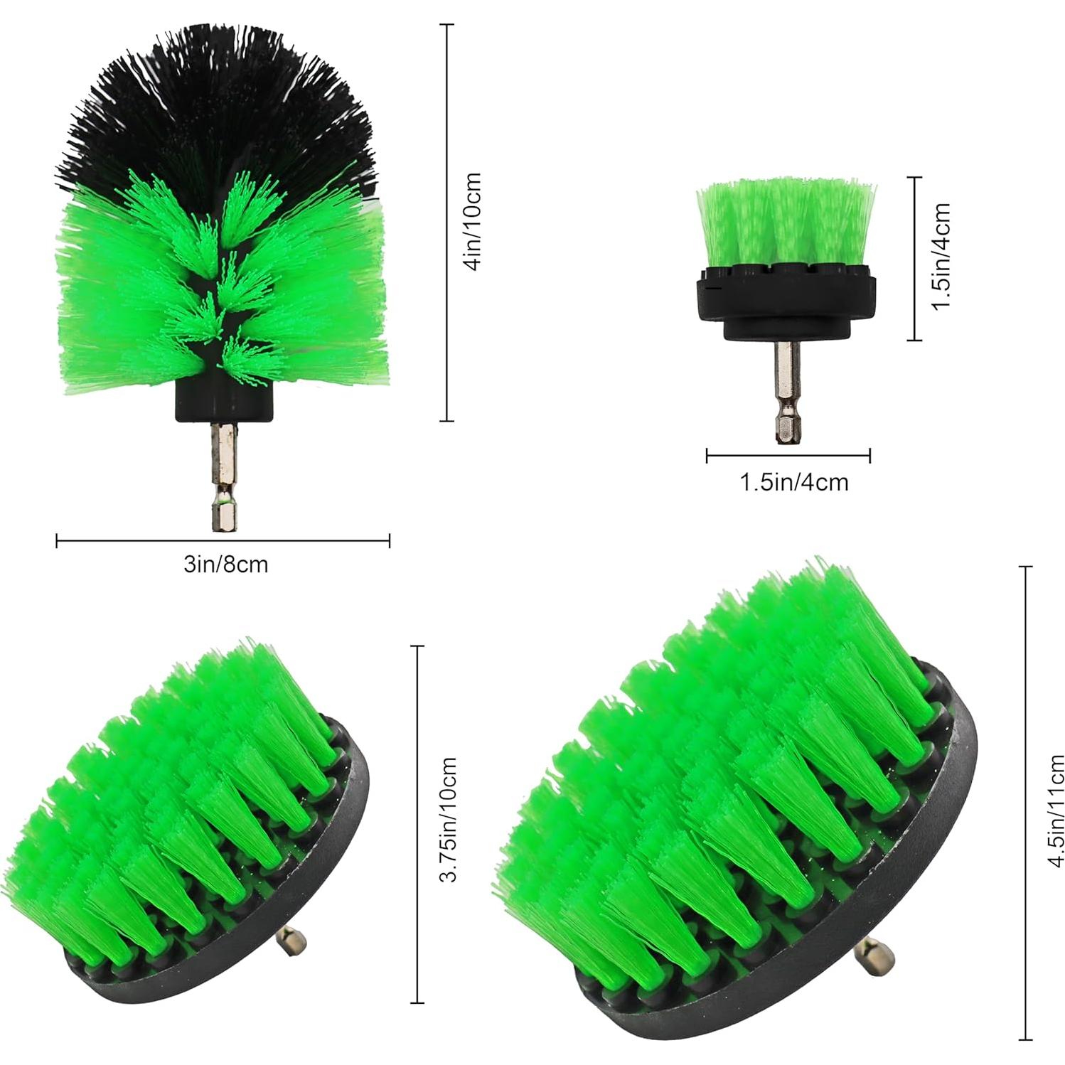 Juego de Cepillos de Limpieza para Taladro GRIP 4 Piezas