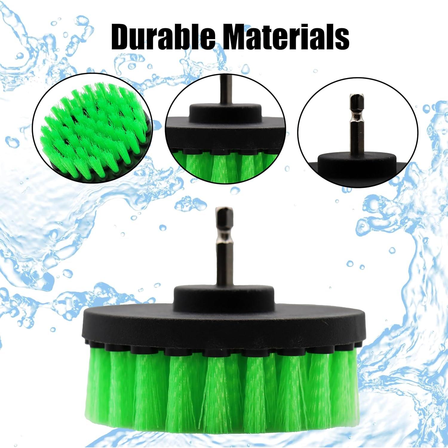 Juego de Cepillos de Limpieza para Taladro GRIP 4 Piezas