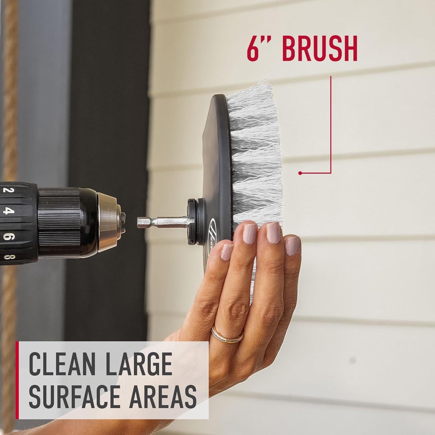 Cepillo de Limpieza Suave Hoover AH86100, 15.88 cm, Para Superficies Delicadas