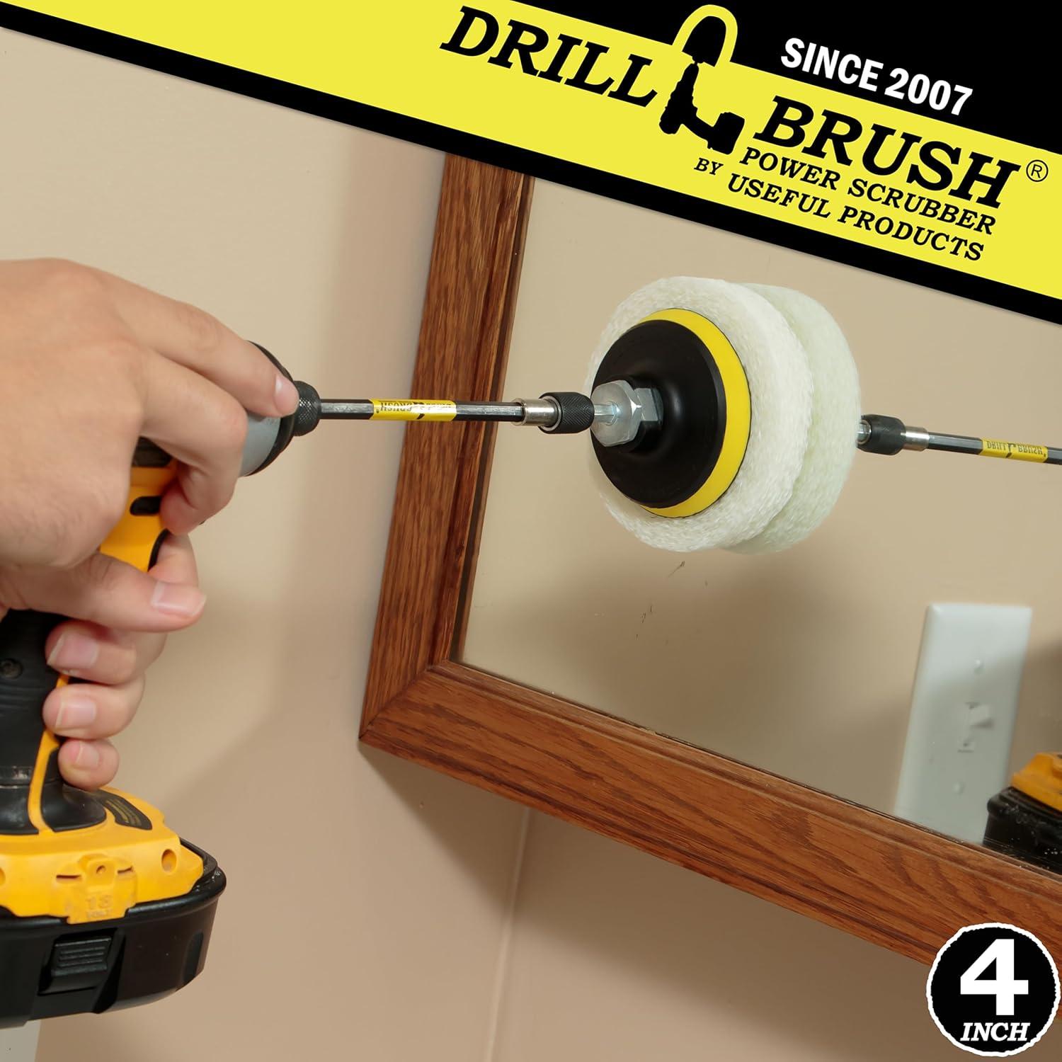 Juego de Almohadillas de Fregado para Taladro Drillbrush 6X