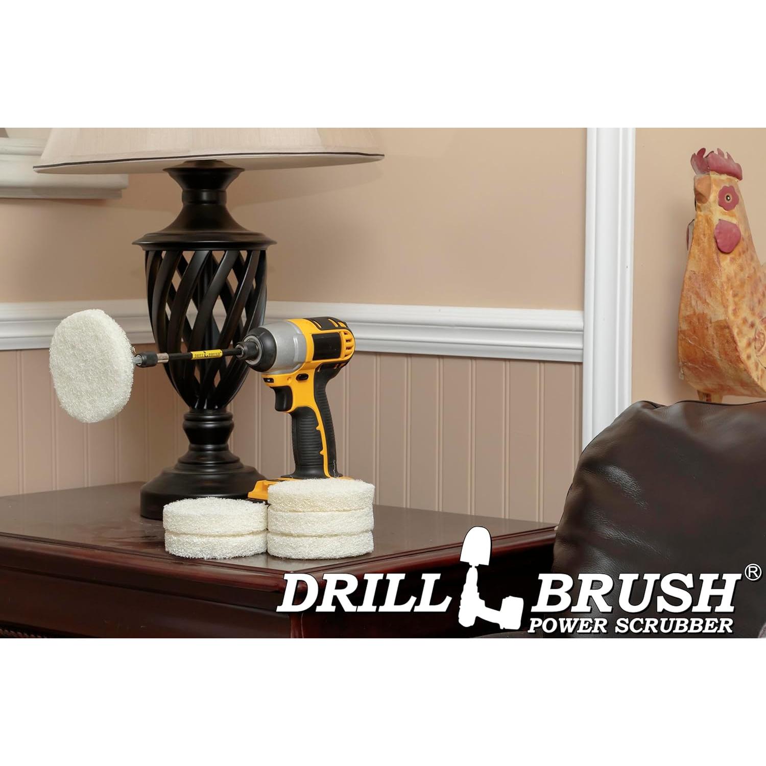 Juego de Almohadillas de Fregado para Taladro Drillbrush 6X