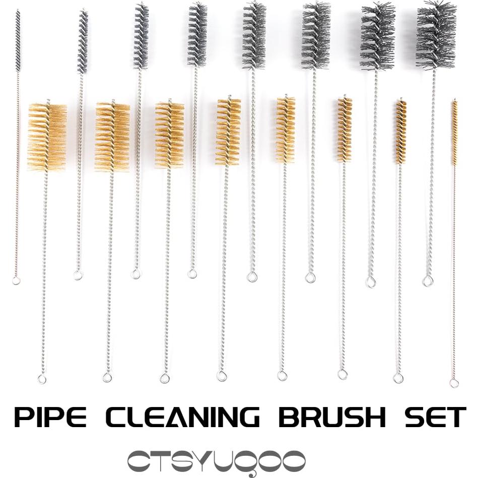 Juego de cepillos de limpieza Ctsyuqoo 8 piezas 40 cm nylon