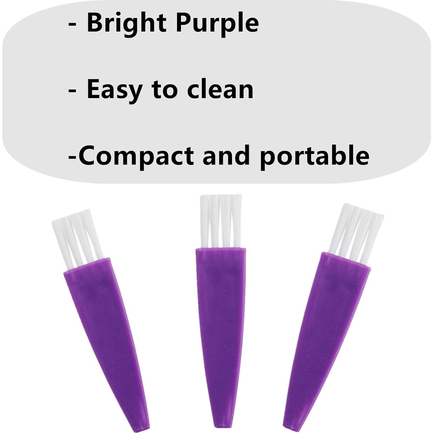 Juego de 4 Pinceles para Pintura de Diamantes Fuulqgui Morado