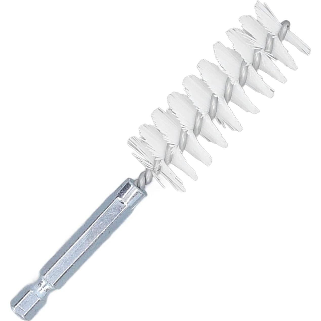 Juego de Cepillos de Perforación 6 Piezas Walfront Nylon Blanco