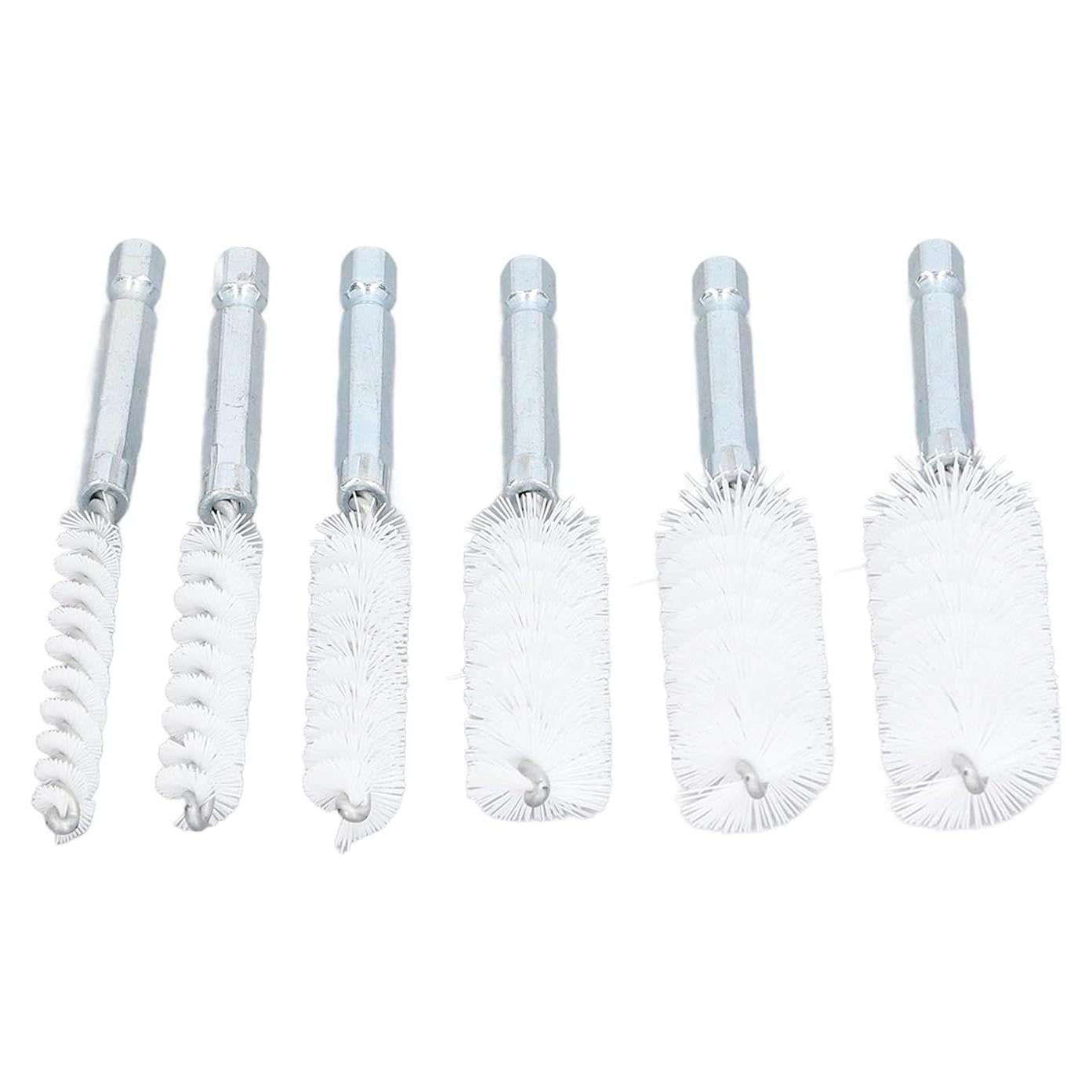Juego de 6 Cepillos de Limpieza WALFRONT con Vástago Hexagonal