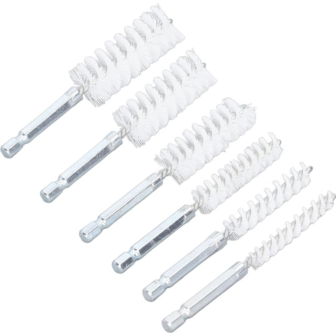 Juego de 6 Cepillos de Limpieza WALFRONT con Vástago Hexagonal