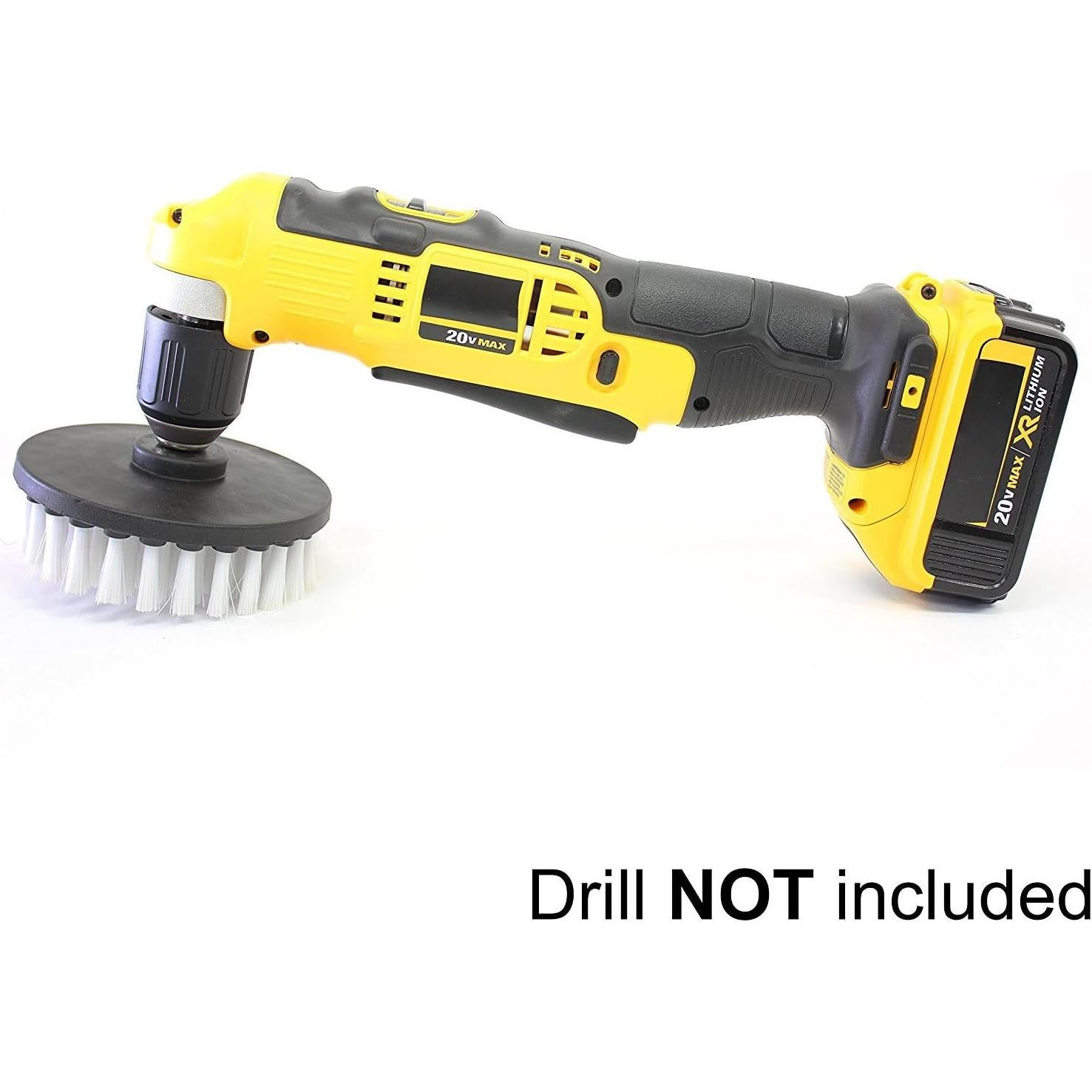 Cepillo de Taladro Duoshida 12.7 cm Cerdas Suaves Multiusos