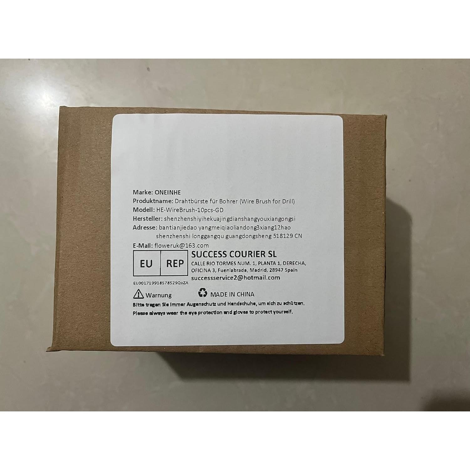 Juego de 5 cepillos de alambre ONEINHE para taladros 75mm-25mm