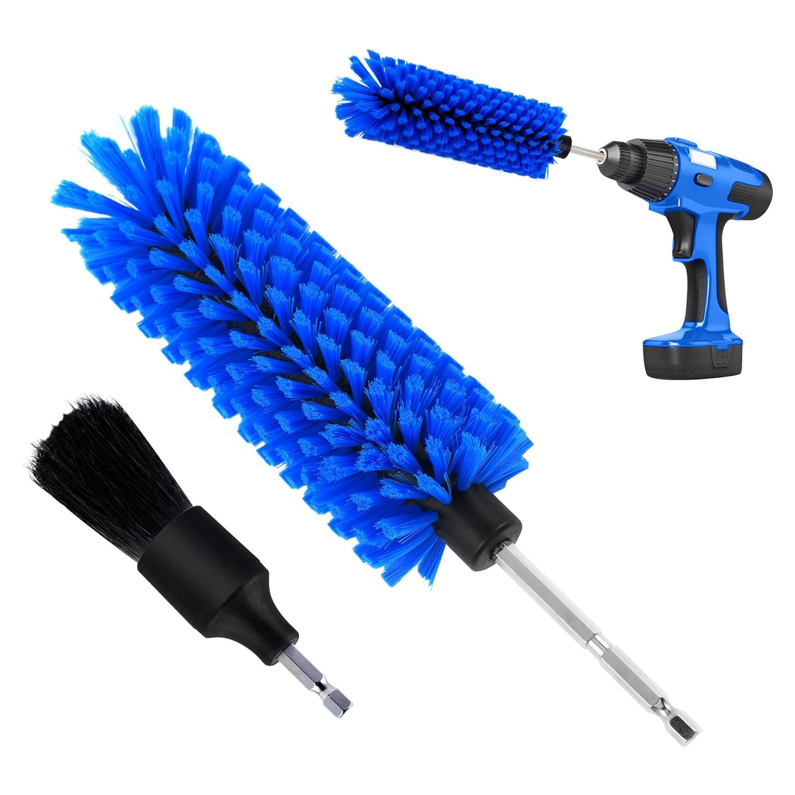 Juego de Cepillos de Taladro MIANYINGR para Ruedas y Botellas