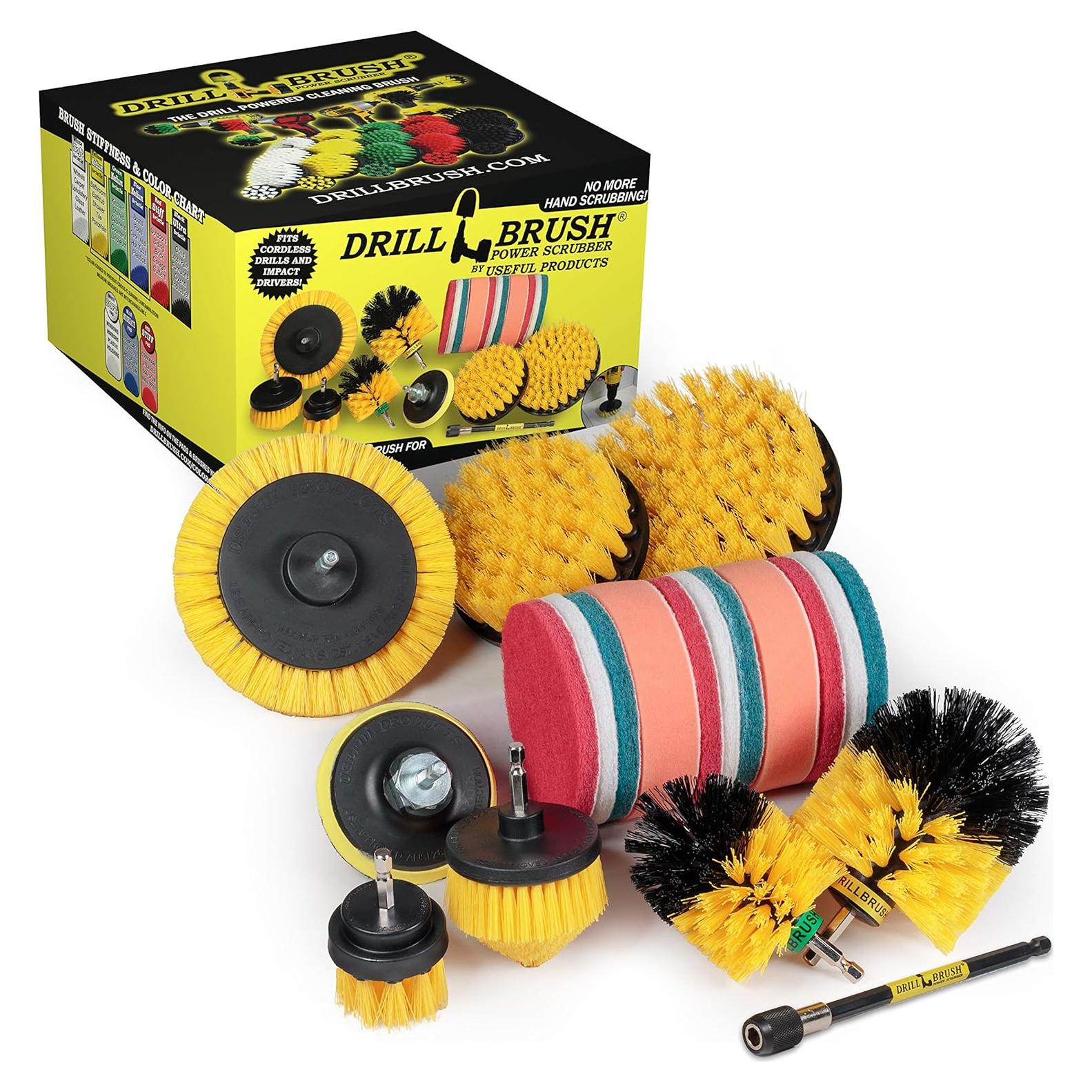 Cepillo de Poder para Taladro Drillbrush - Kit de 21 Piezas