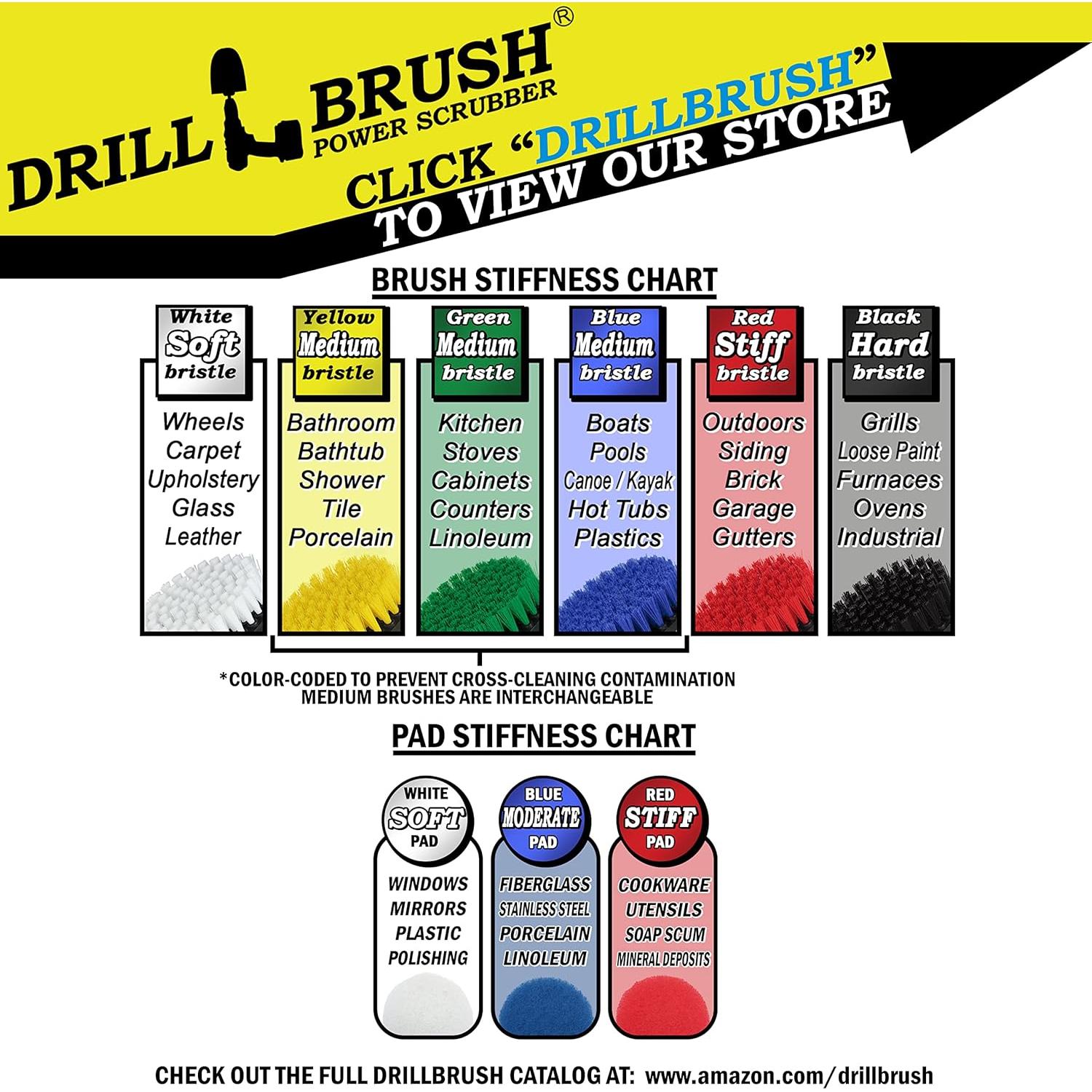 Cepillo de Poder para Taladro Drillbrush - Kit de 21 Piezas