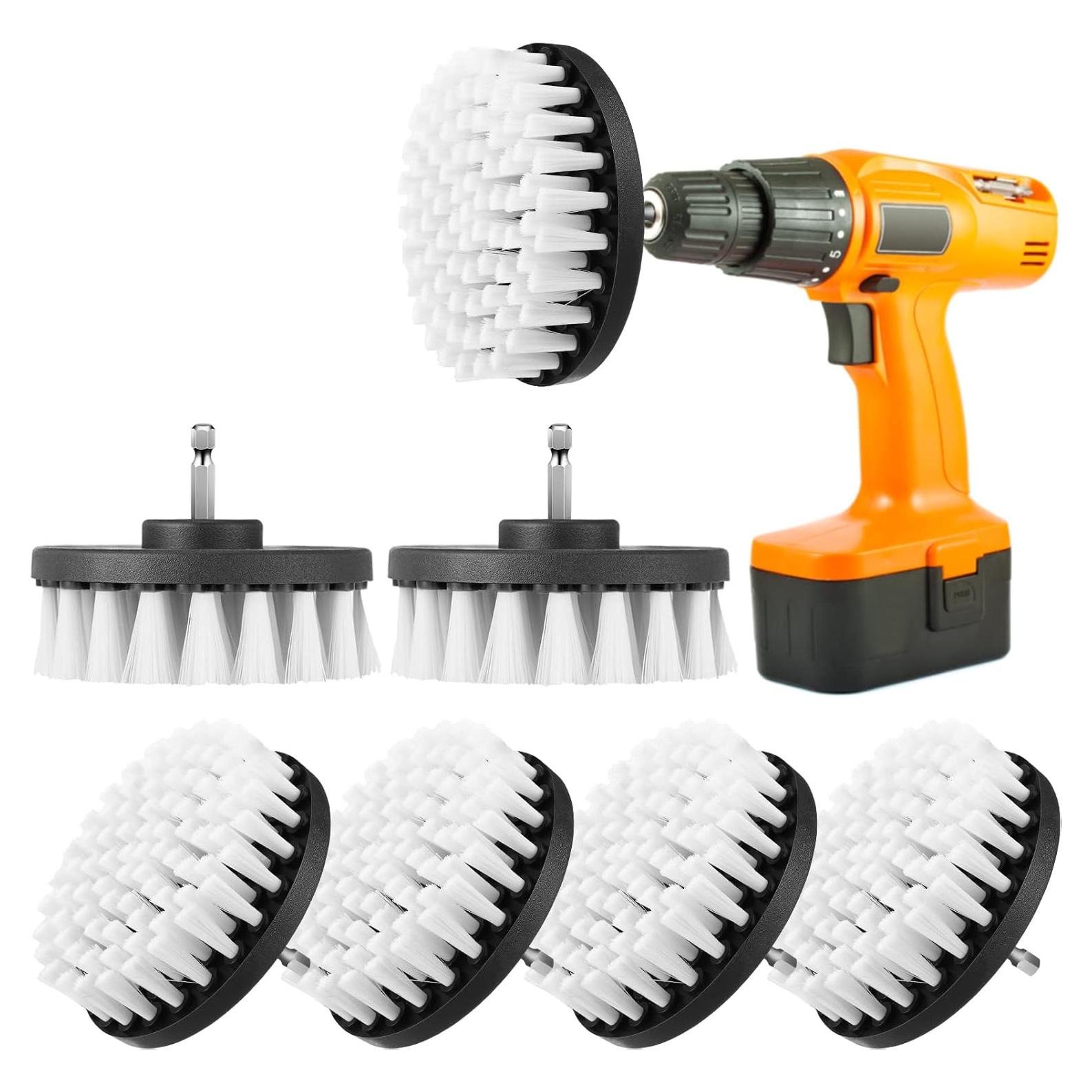 Kit de Cepillos de Limpieza para Taladro Remerry - 6 Pcs Nylon