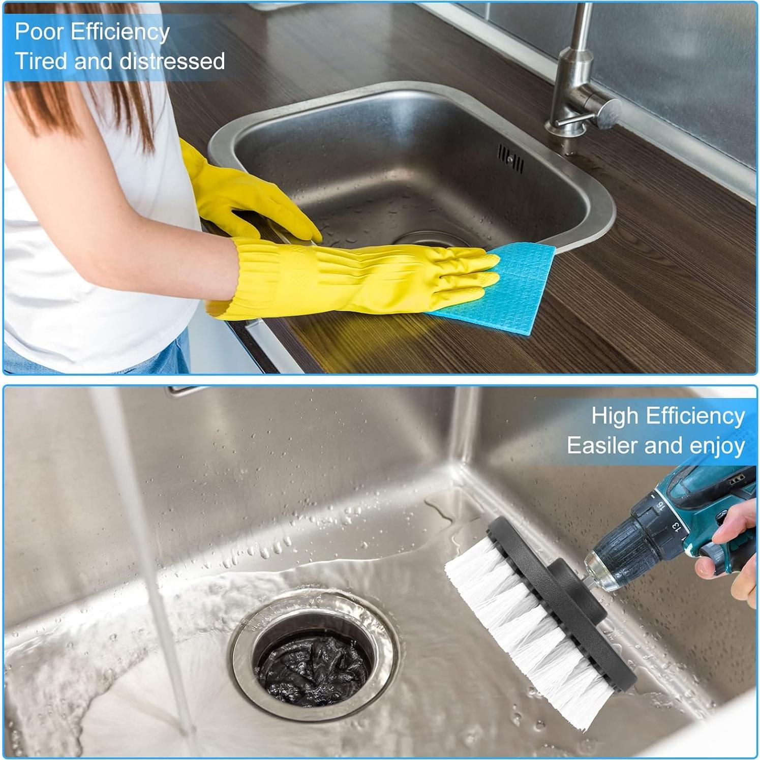 Kit de Cepillos de Limpieza para Taladro Remerry - 6 Pcs Nylon