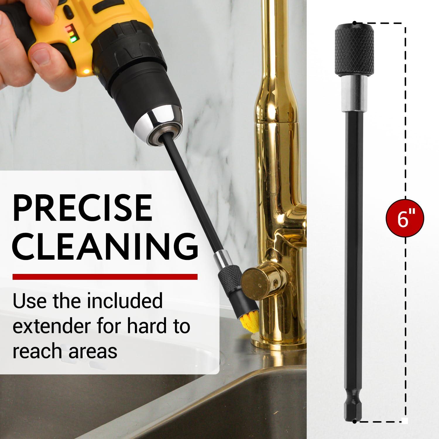 Kit de Limpieza para Taladro Impresa - 10 Accesorios Multiusos