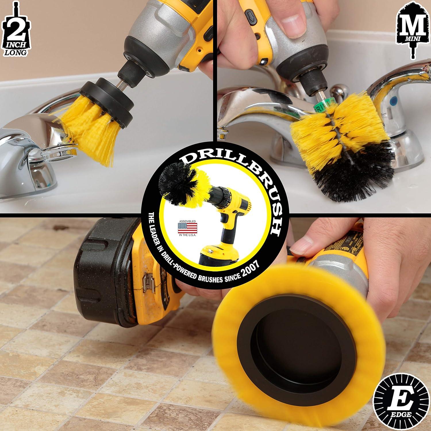Juego de Cepillos de Limpieza para Taladro Drillbrush 3 Piezas
