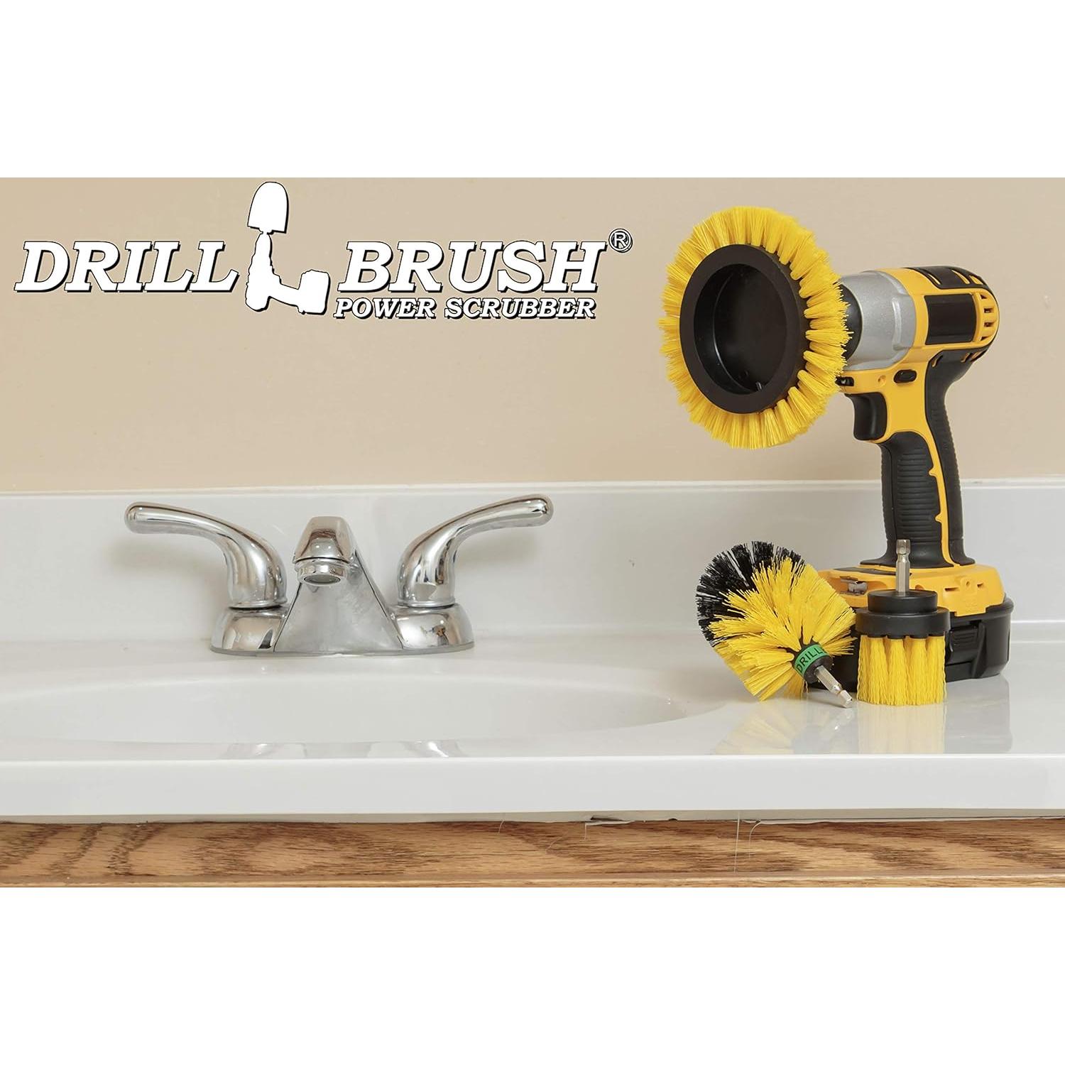 Juego de Cepillos de Limpieza para Taladro Drillbrush 3 Piezas