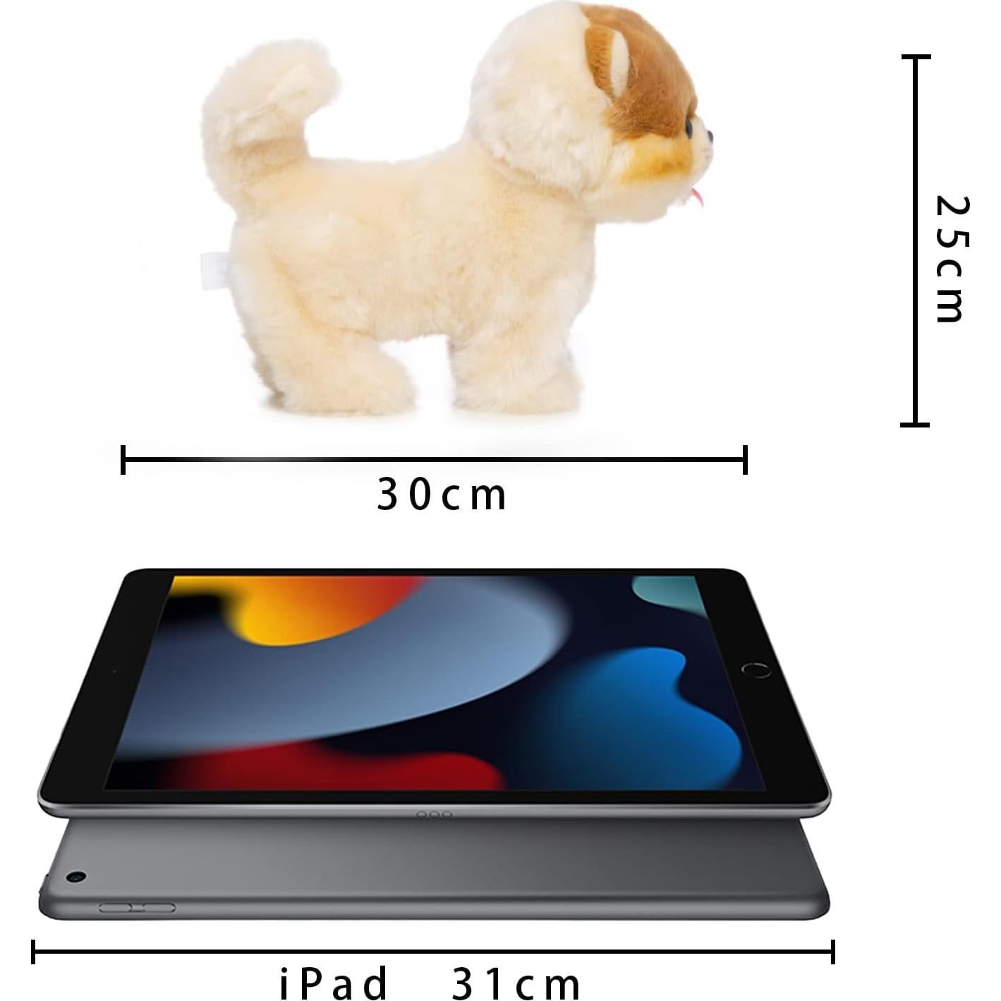 Perro Robot Interactivo CU-MATE Pomerania 30cm para Niños 3+