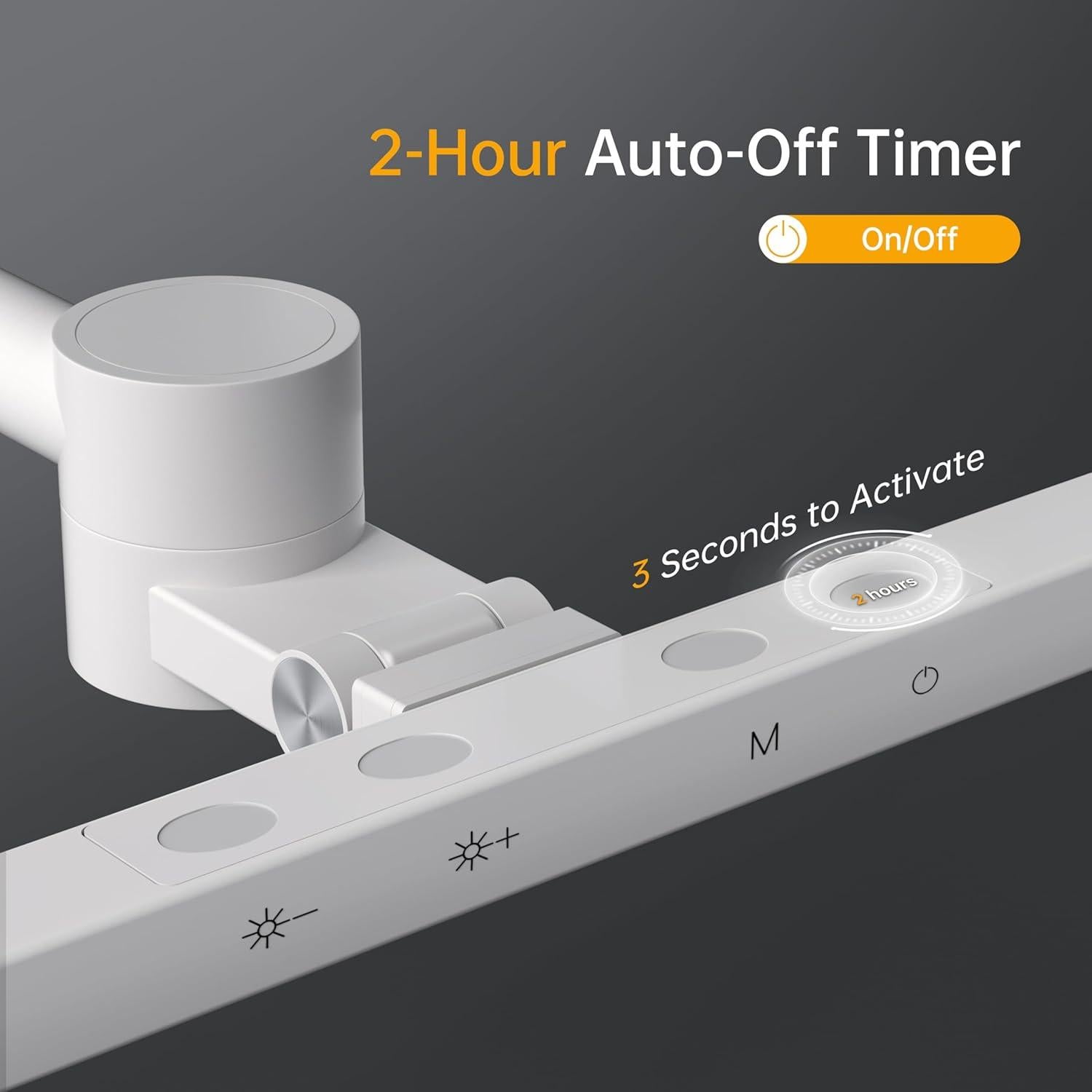 Lámpara de Escritorio LED deeloop HT8884-KC 2 Brazos Ajustables