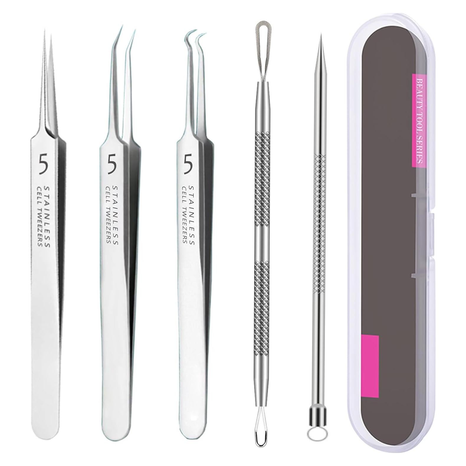 Kit 5 Piezas Removedor de Puntos Negros BLAAROOM - Acero Inoxidable