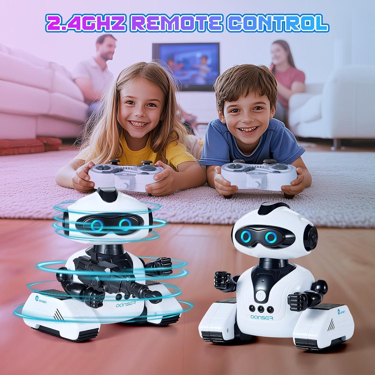 Robot Control Remoto WOWELLO 12.4cm Recargable para Niños 3-12 años