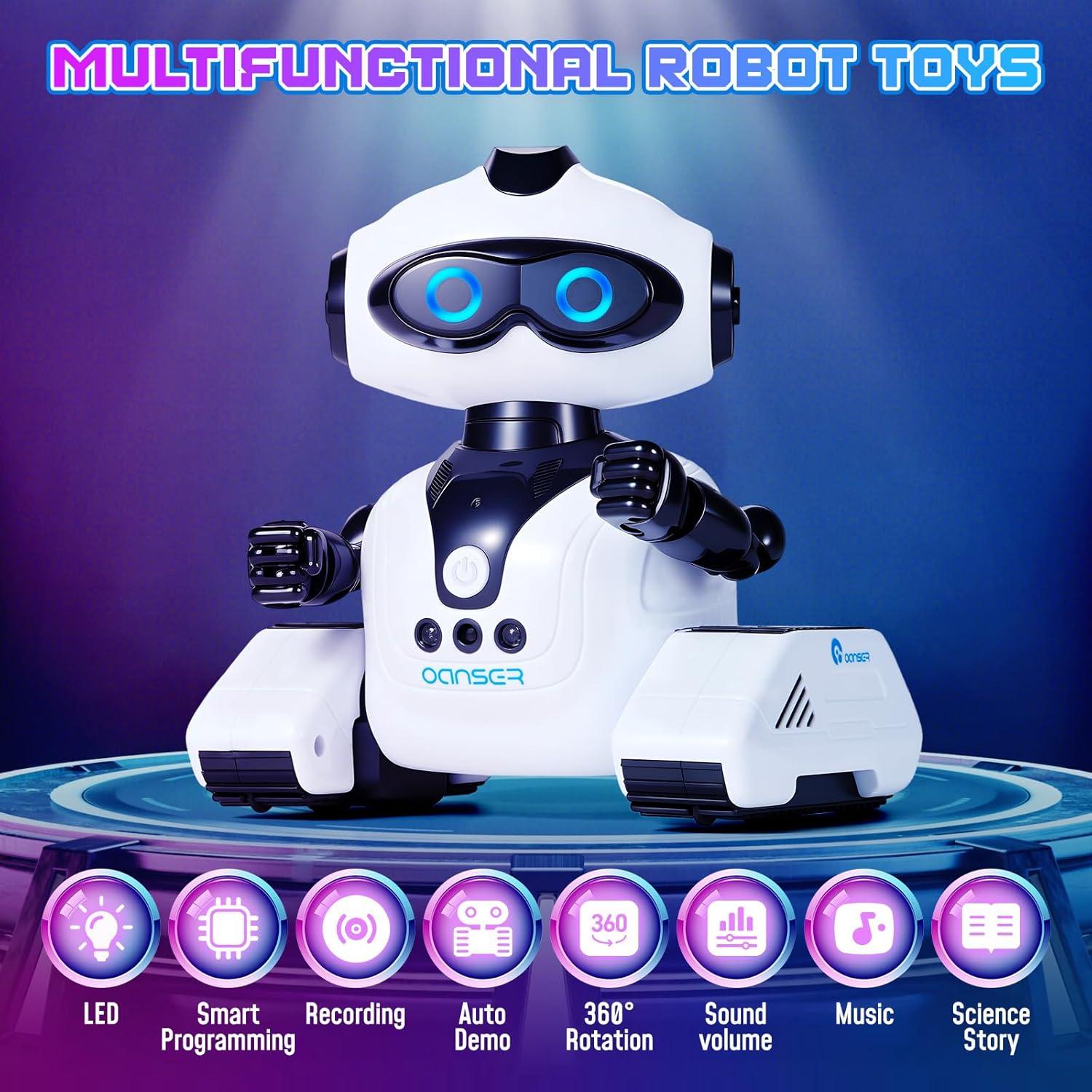 Robot Control Remoto WOWELLO 12.4cm Recargable para Niños 3-12 años