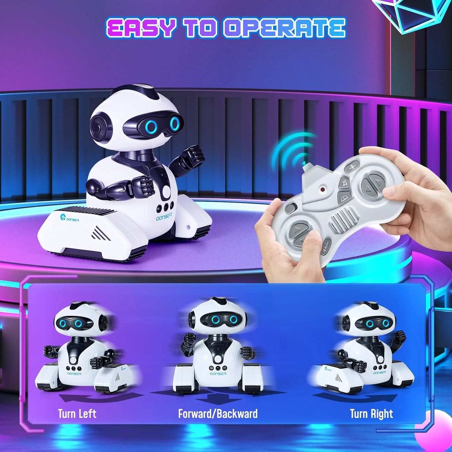 Robot Control Remoto WOWELLO 12.4cm Recargable para Niños 3-12 años