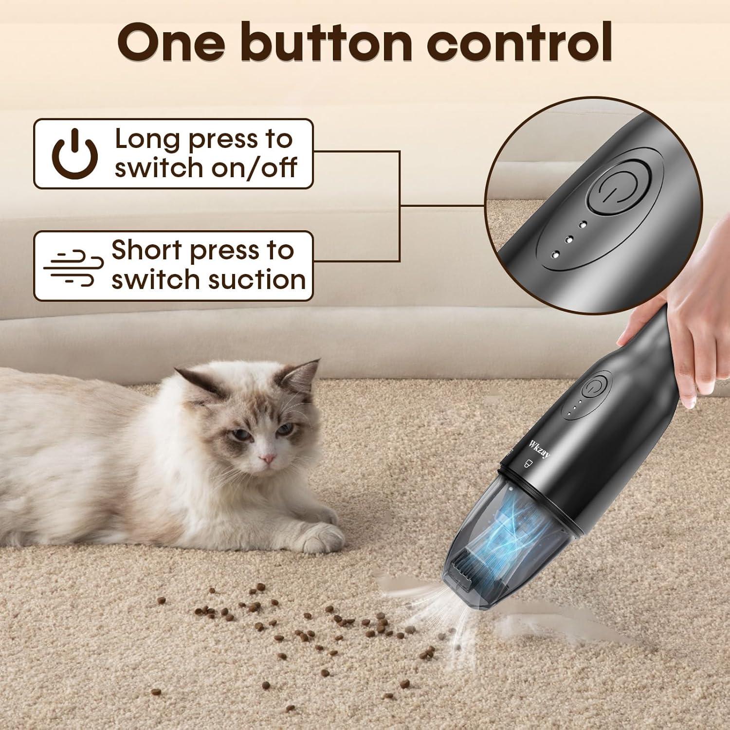 Aspiradora de Mano Inalámbrica Wkzay DW198 16,000Pa Compacta
