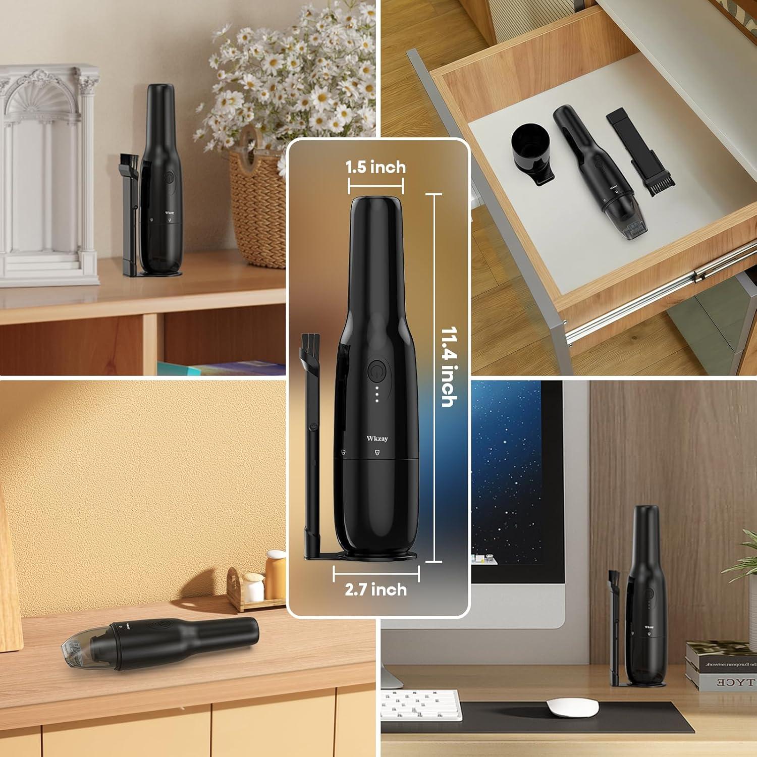 Aspiradora de Mano Inalámbrica Wkzay DW198 16,000Pa Compacta