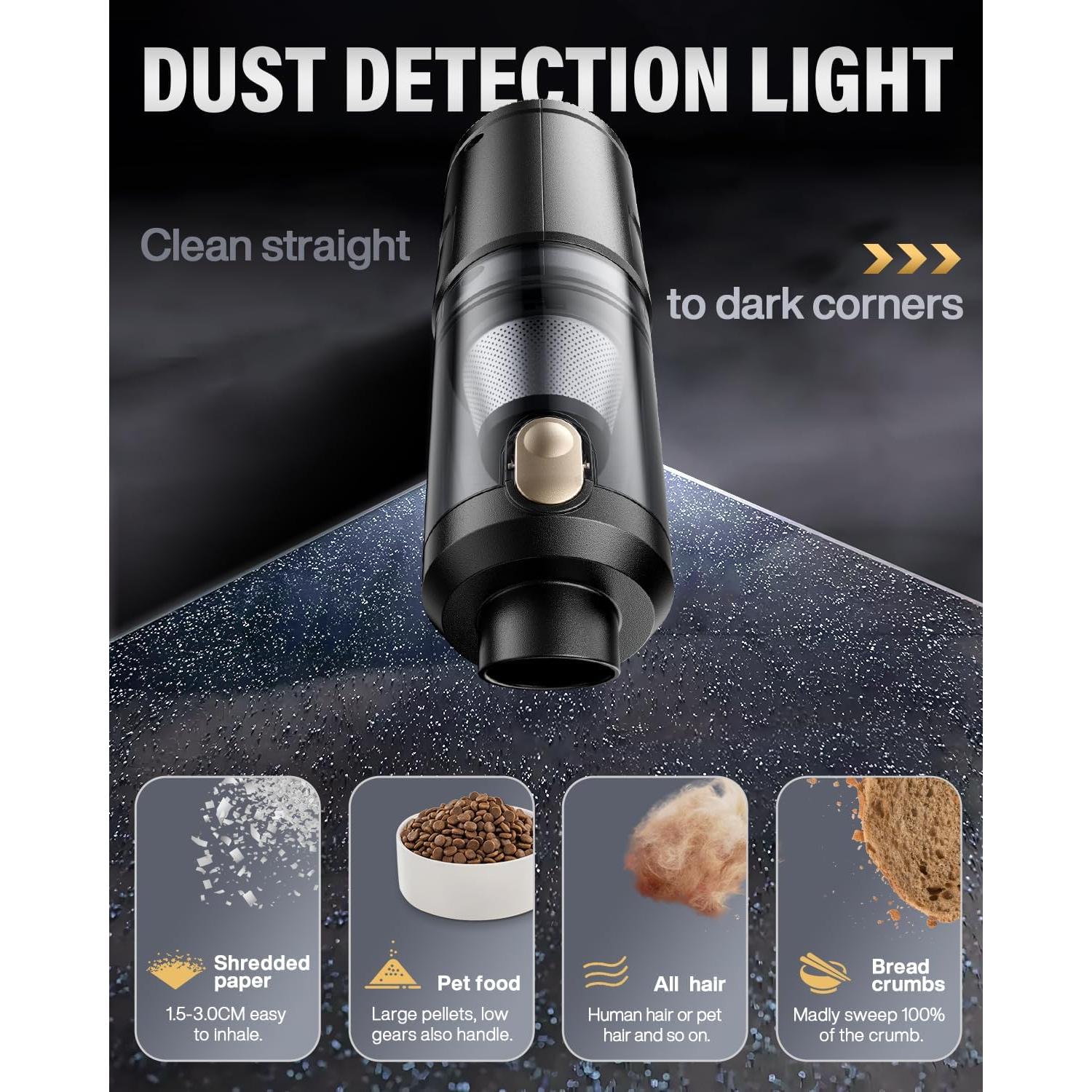 Aspiradora de Mano Inalámbrica Svoko LT-145 21000Pa 4 en 1