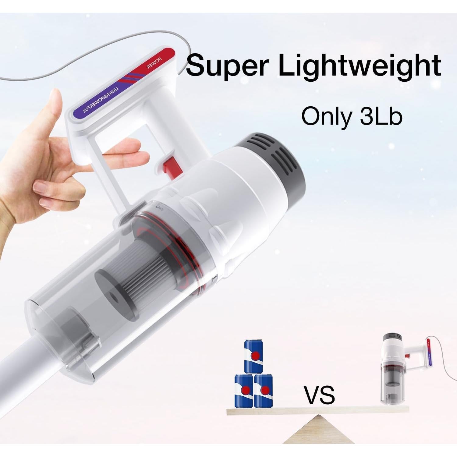 Aspiradora con cable KEROMEE BX516 5 en 1 400W HEPA