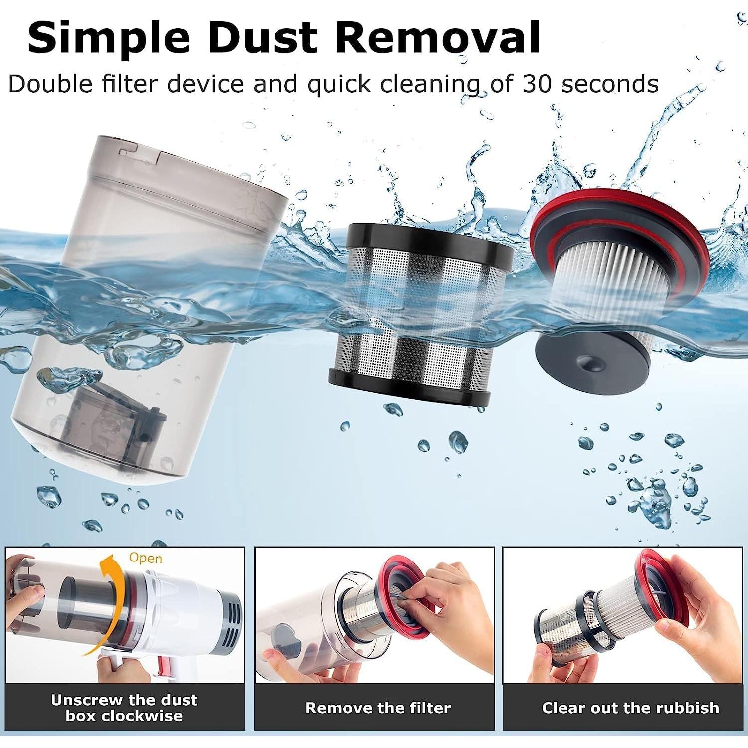 Aspiradora con cable KEROMEE BX516 5 en 1 400W HEPA