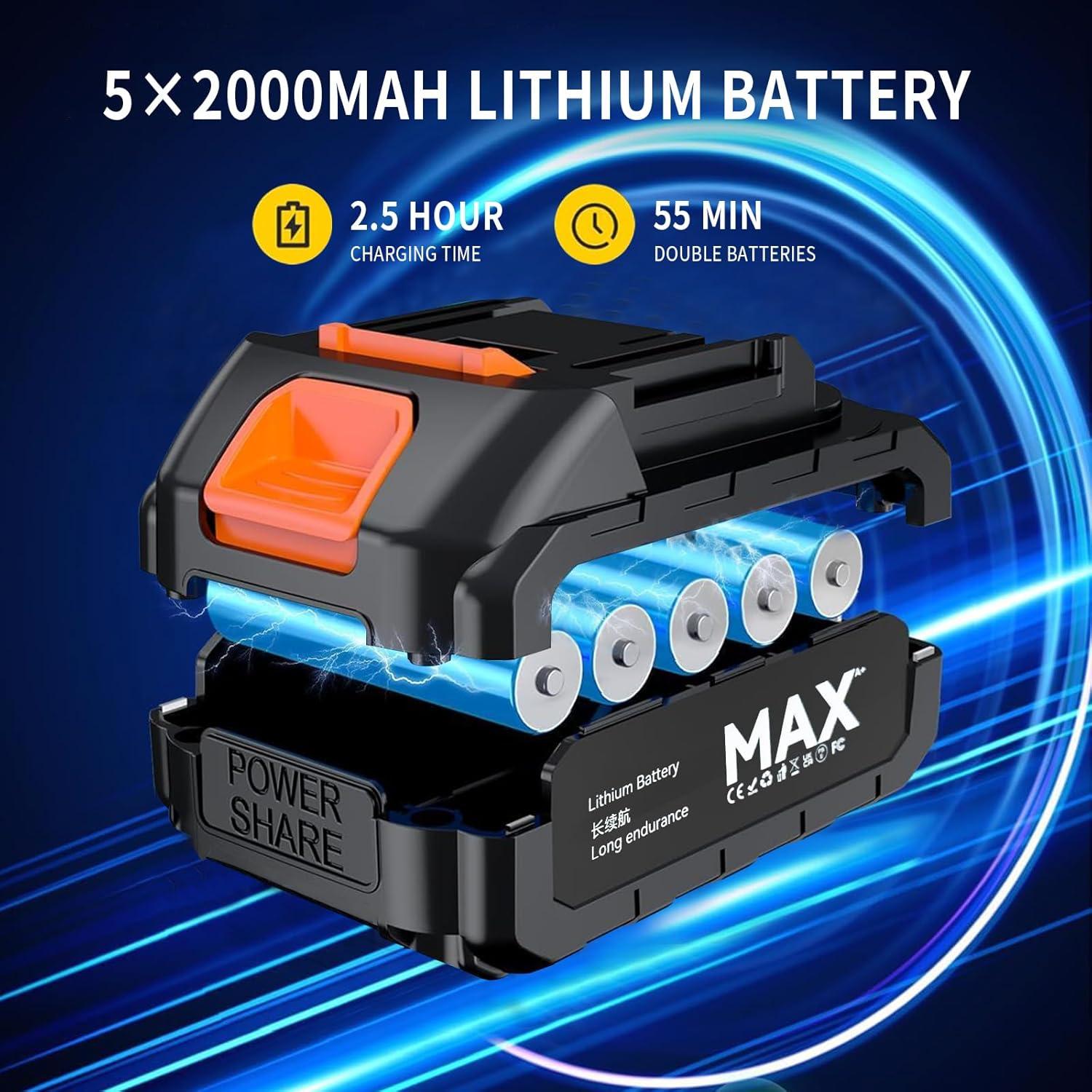 Aspiradora de Mano HUFATWINS 4 en 1 Sin Cable 18000PA