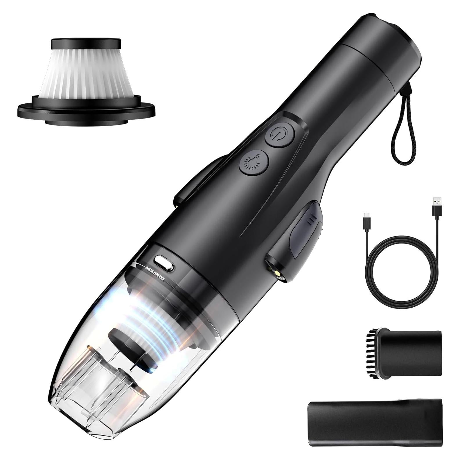 Aspiradora Inalámbrica Mecanto WL-X902 8000Pa Portátil 4-en-1