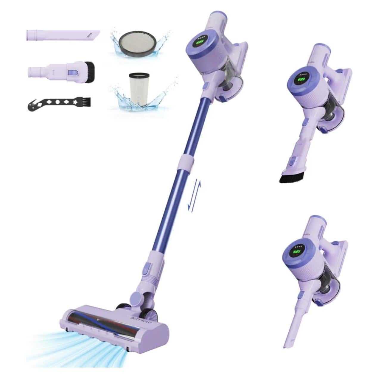 Aspiradora de Mano Inalámbrica BUTY BULU LK-W15-PL 30KPa 1.72kg